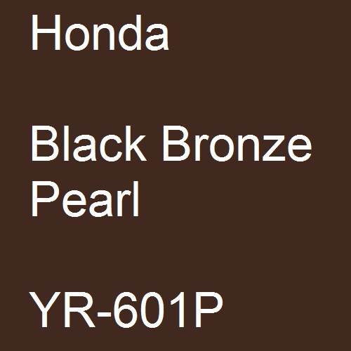 Honda, Black Bronze Pearl, YR-601P.